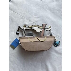 Disney‎ Danielle Nicole Crossbody Bag Womens One Size Brown Jungle Cruise Boat